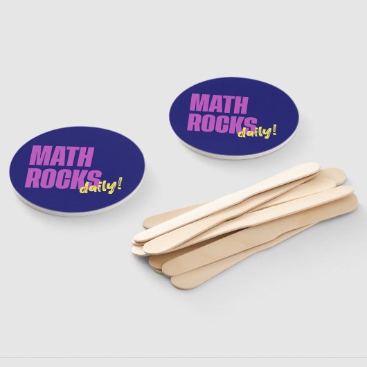 Math Rocks Daily ハンドファン (組立なし)