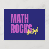 Math Rocks Daily ポストカード (正面)