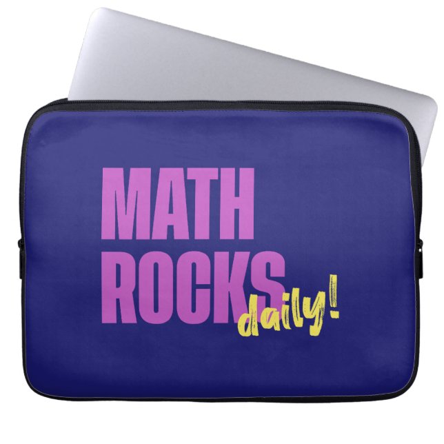Math Rocks Daily ラップトップスリーブ (正面)