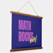 Math Rocks Daily 吊り下げ型タペストリー (傾斜あり)