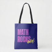 Math Rocks Daily Teacher トートバッグ (正面)