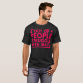 Math saying student Funny Funny ranch mustang  Tシャツ (正面フル)