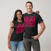 Math saying student Funny Funny ranch mustang  Tシャツ (ユニセックス)