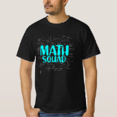 Math Shirt Math Squadギフト Tシャツ (正面)