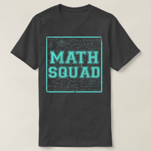 Math Squad MathおたくMath TeacのMath Lover Gift Tシャツ (デザイン正面)