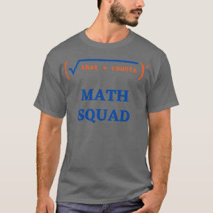 Math Squad Math lovers数学先生ギフト2 Tシャツ