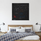 Math Streted Canvas Print キャンバスプリント (インサイチュ (寝室))