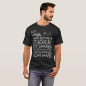Math Studium School おもしろい Math Ranchの数 Tシャツ (正面フル)