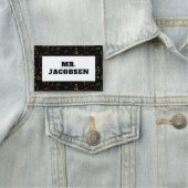 Math Symbols Frame先生 名札 (インサイチュ)