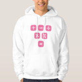 Math Symbols mathematical Signs Maths パーカ (正面)