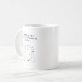 Math Teacher Appreciation | Numbers Beauty コーヒーマグカップ (正面左)