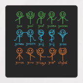 Math Teacher Dance Equation Mathematic Maths ラベル (デザイン1)