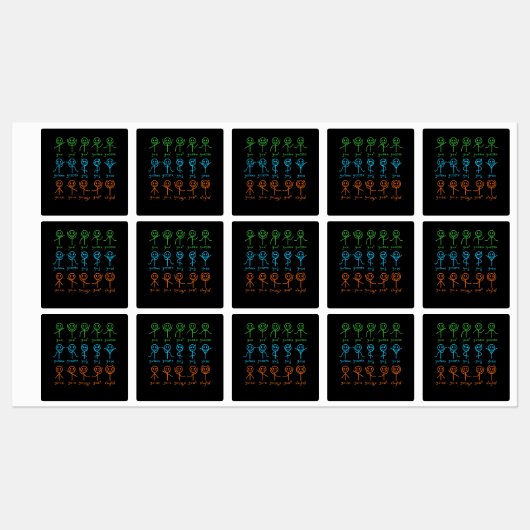 Math Teacher Dance Equation Mathematic Maths ラベル (シート)