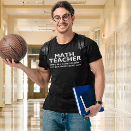 Math Teacher Funny Math Tシャツ