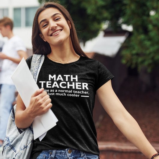 Math Teacher Funny Math Tシャツ
