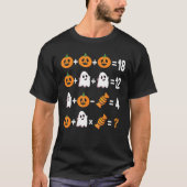Math Teacher Halloween Order of Operations Men Wom Tシャツ (正面)