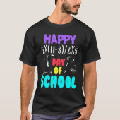Math Teacher Happy 100th Day of School Equations_1 Tシャツ (正面)