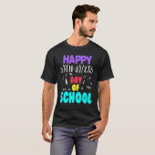 Math Teacher Happy 100th Day of School Equations_1 Tシャツ (正面フル)