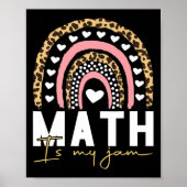 Math Teacher - Math Is My Jam ポスター (正面)