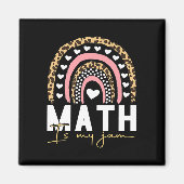 Math Teacher - Math Is My Jam マグネット (正面)