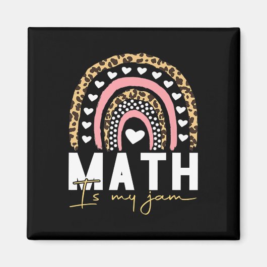 Math Teacher - Math Is My Jam  マグネット (正面)