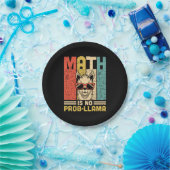 Math Teacher Math Is No Problem ペーパープレート (パーティー)