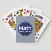 Math Teacher Math Whisperer トランプ (裏面)