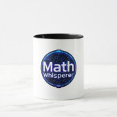 Math Teacher Math Whisperer マグカップ (中央)