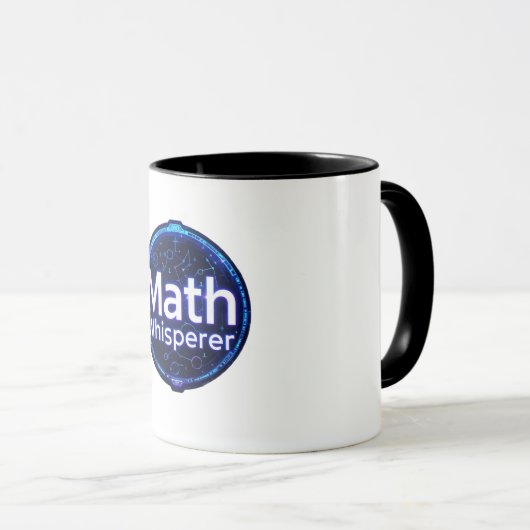 Math Teacher Math Whisperer マグカップ (正面右)