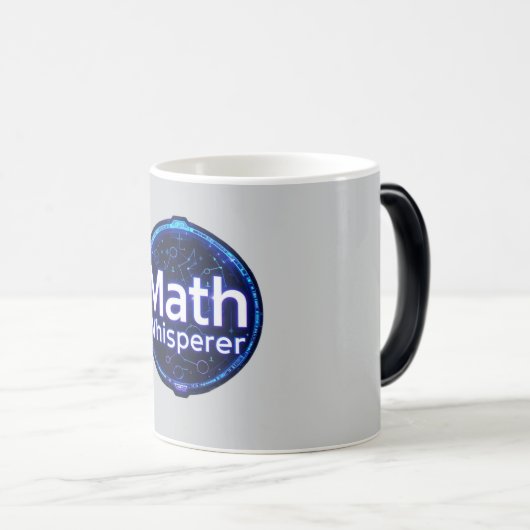 Math Teacher Math Whisperer モーフィングマグカップ (正面右)