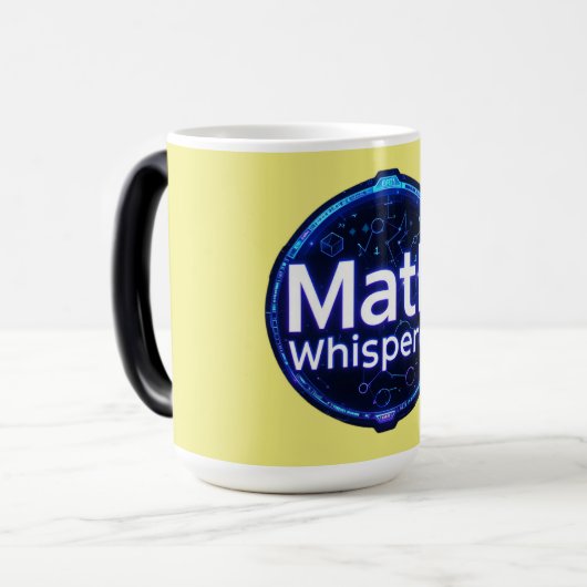 Math Teacher Math Whisperer モーフィングマグカップ (正面左)