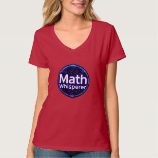 Math Teacher Math Whisperer Tシャツ