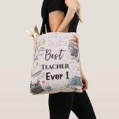 Math Teacher Thank You Gifts | End of School Year トートバッグ (クローズアップ)