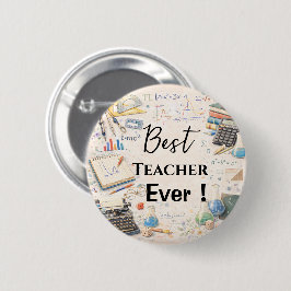 Math Teacher Thank You Gifts | End of School Year 缶バッジ