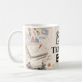Math Teacher Thank You Mug コーヒーマグカップ (左)