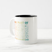 Math Teacher What Part Of Don't You Understand ツートーンマグカップ (正面左)