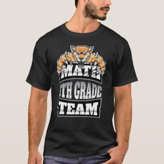 Math Team 8年生先生学生ジャガーズパンツ Tシャツ
