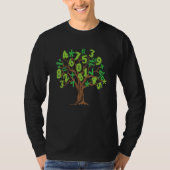 Math Tree I Tree Math Symbols Numbers Trees Math Tシャツ (正面)