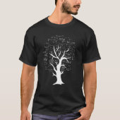 Math Tree Mathematician Math Teacher Student Mathe Tシャツ (正面)