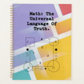 Math Universal Language | Truth & Logic Educator プランナー手帳 (正面)