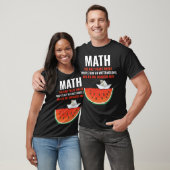 Math Watermelons Funny Math crazy banana  Tシャツ (ユニセックス)