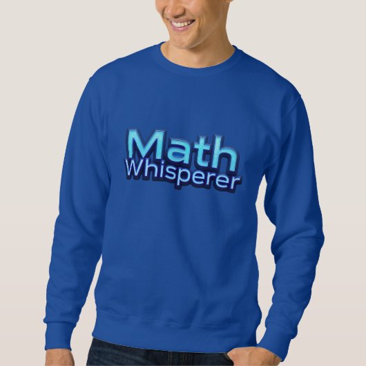 Math Whispere スウェットシャツ (正面)