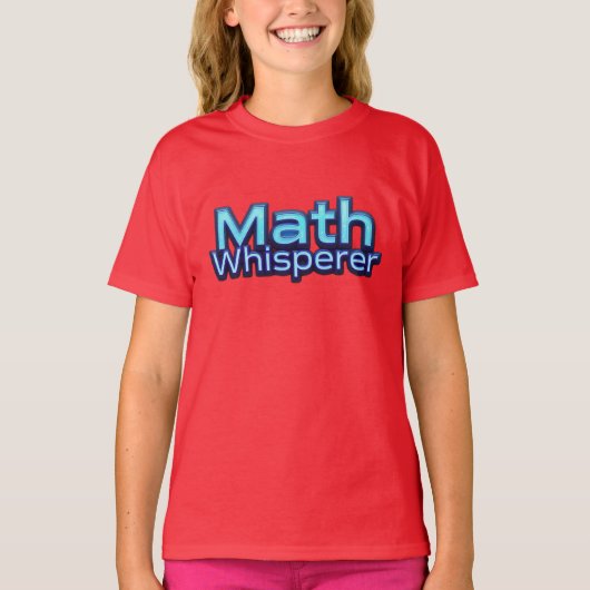Math Whispere Tシャツ (正面)
