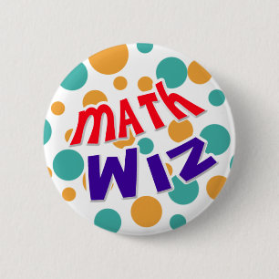 Math Wizボタン 缶バッジ