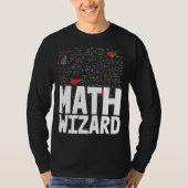 Math Wizard Toddler Mathletics誕生日 Tシャツ (正面)