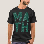 MATH word friends Tシャツ (正面)