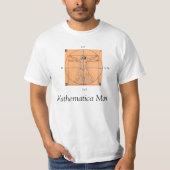 Mathematicaの人 Tシャツ (正面)