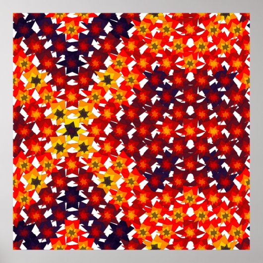 Mathematical Floral Pattern  ポスター (正面)