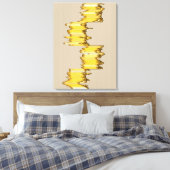 Mathematically Aligned Sculpture キャンバスプリント (インサイチュ (寝室))