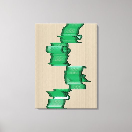 Mathematically Aligned Sculpture キャンバスプリント (正面)